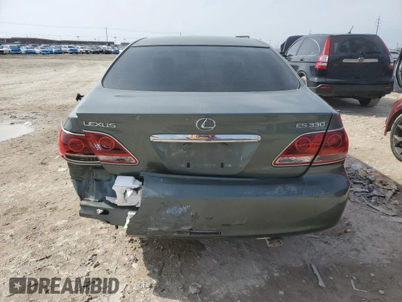 2005 Lexus ES 350 с VIN JTHBA30G155105336, выставлен на аукционе Copart как лот 45308845 с пробегом 200 926 миль миль и Списание • Salvage title. История ставок и продаж доступна на DreamBid. Изображение 6.