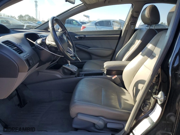 2011 Honda Civic Sdn EX-L with VIN 2HGFA1F96BH504118, listed as a Copart auction lot 44194695 with 173,660 mi miles and Salvage Title. Bid and sale history available at carsss.com. Image 7.