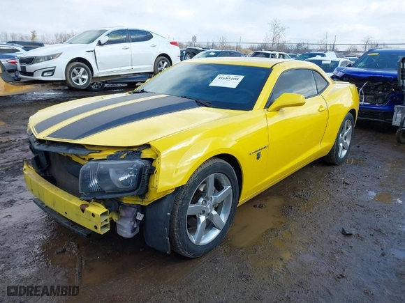 2012 Chevrolet Camaro 1LT with VIN 2G1FB1E34C9182124, listed as a IAAI auction lot 41685108 with NaN miles. Bid and sale history available at carsss.com. Image 2.