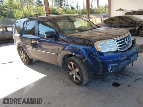 2013 Honda Pilot Touring with VIN 5FNYF4H95DB079782, listed as a IAAI auction lot 42737391 with 152,830 mi miles and . Bid and sale history available at DreamBid. Image 1.