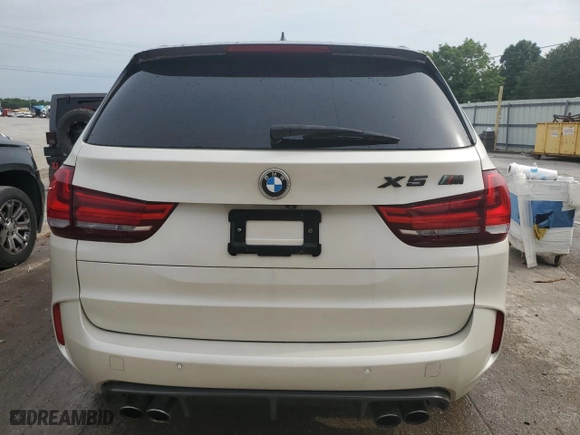 2016 BMW X5 M with VIN 5YMKT6C54G0R79100, listed as a Copart auction lot 55699044 with 106,772 mi miles. Bid and sale history available at carsss.com. Image 6.