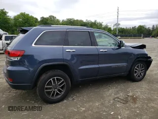 2020 Jeep Grand Cherokee Limited with VIN 1C4RJFBG1LC385427, listed as a Copart auction lot 56102715 with 123,392 mi miles and Salvage title. Bid and sale history available at DreamBid. Image 3.