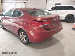2012 Hyundai Elantra GLS with VIN KMHDH4AE2CU304144, listed as a IAAI auction lot 41215924 with 151,823 mi miles. Bid and sale history available at carsss.com. Image 3.