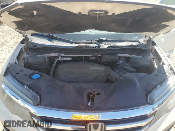2017 Honda Pilot Touring with VIN 5FNYF6H97HB102965, listed as a Copart auction lot 53901625 with 138,346 mi miles and Salvage Title. Bid and sale history available at DreamBid. Image 12.