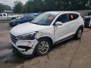 2017 Hyundai Tucson SE z VIN KM8J33A41HU319499, wystawiony jako Copart lot #53741675 z przebiegiem 100 440 mil mil oraz Nie do naprawy • Non repairable. Historia ofert i sprzedaży dostępna na DreamBid. Obrazek 1.
