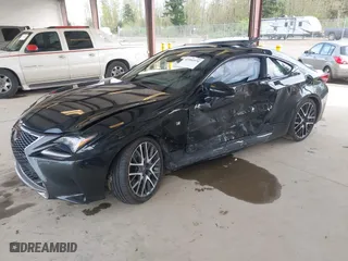 2018 Lexus RC with VIN JTHSZ5BCXJ5008600, listed as a IAAI auction lot 41992974 with 1 mi miles. Bid and sale history available at carsss.com. Image 16.