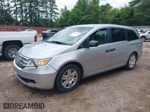 2011 Honda Odyssey LX with VIN 5FNRL5H26BB027144, listed as a IAAI auction lot 42456465 with 201,901 mi miles and . Bid and sale history available at DreamBid. Image 2.