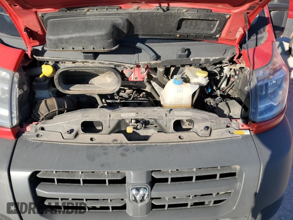 2015 Ram ProMaster Cargo with VIN 3C6TRVDG9FE520325, listed as a Copart auction lot 82393334 with 169,415 mi miles and Salvage Title. Bid and sale history available at carsss.com. Image 12.