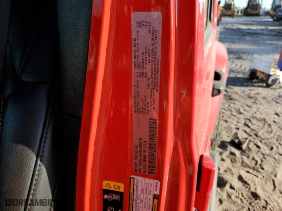 2021 Jeep Gladiator Willys with VIN 1C6HJTAG5ML565210, listed as a Copart auction lot 75043094 with 22,230 mi miles and Salvage Title. Bid and sale history available at carsss.com. Image 12.