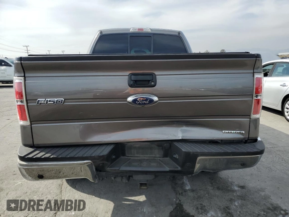 2013 Ford F-150 XL with VIN 1FTFW1EF5DFD98000, listed as a Copart auction lot 53516905 with 292,000 mi miles and Salvage title. Bid and sale history available at DreamBid. Image 6.