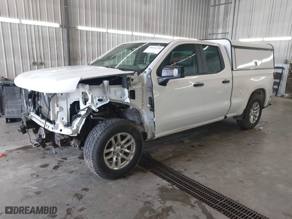2021 Chevrolet Silverado 1500 Work Truck with VIN 1GCRYAEH7MZ353616, listed as a IAAI auction lot 39451278 with 102,251 mi miles. Bid and sale history available at carsss.com. Image 2.