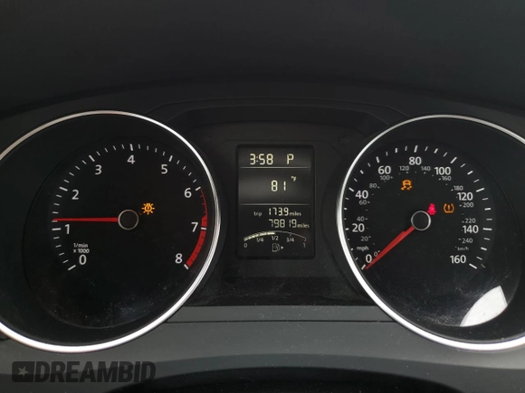 2015 Volkswagen Jetta SE с VIN 3VWD17AJ1FM311745, выставлен на аукционе Copart как лот 55936435 с пробегом 79 819 миль миль и Списание • Salvage title. История ставок и продаж доступна на DreamBid. Изображение 9.