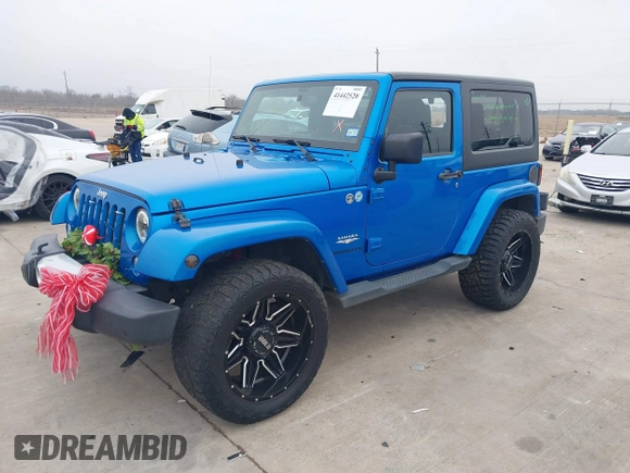 2014 Jeep Wrangler Arctic z VIN 1C4GJWBG3EL313350, wystawiony jako IAAI lot #41442520 z przebiegiem Nie podano mil oraz . Historia ofert i sprzedaży dostępna na DreamBid. Obrazek 17.