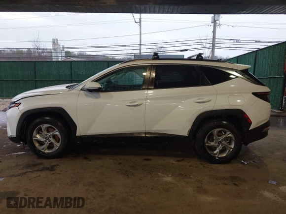 2022 Hyundai Tucson SEL with VIN 5NMJBCAE4NH038364, listed as a IAAI auction lot 41773371 with 30,211 mi miles. Bid and sale history available at carsss.com. Image 14.