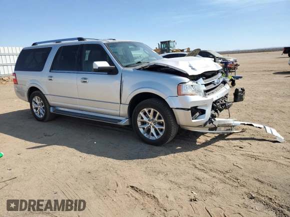 2017 Ford Expedition Max Limited with VIN 1FMJK1KT7HEA50707, listed as a Copart auction lot 72077874 with 74,934 mi miles and Salvage Title. Bid and sale history available at carsss.com. Image 4.