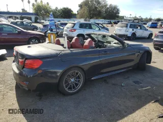2016 BMW M4 with VIN WBS3U9C50GP969059, listed as a Copart auction lot 81201114 with 0 mi miles and Salvage Title. Bid and sale history available at carsss.com. Image 3.