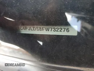 2015 Jeep Cherokee Limited with VIN 1C4PJLDS8FW732276, listed as a Copart auction lot 51364315 with 98,792 mi miles and Salvage Title. Bid and sale history available at DreamBid. Image 14.