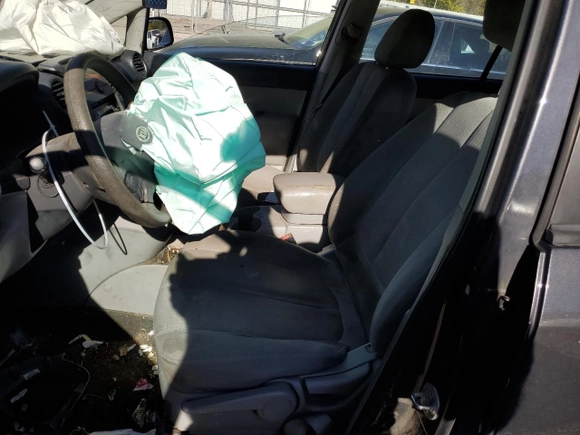 2008 Kia Rondo LX with VIN KNAFG525887163670, listed as a Copart auction lot 74963694 with Not Provided miles and Salvage Title. Bid and sale history available at carsss.com. Image 7.