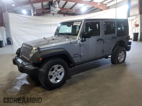 2014 Jeep Wrangler Unlimited Sport with VIN 1C4BJWDG6EL104739, listed as a Copart auction lot 62845045 with 167,155 mi miles and Clean title. Bid and sale history available at DreamBid. Image 1.