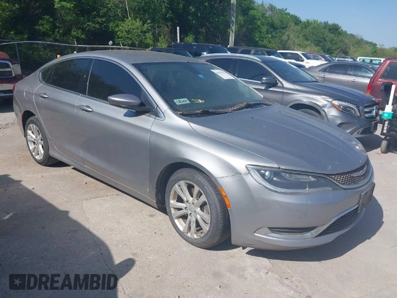 2015 Chrysler 200 Limited z VIN 1C3CCCAB1FN656181, wystawiony jako IAAI lot #42011014 z przebiegiem 293 897 mil mil oraz . Historia ofert i sprzedaży dostępna na DreamBid. Obrazek 1.
