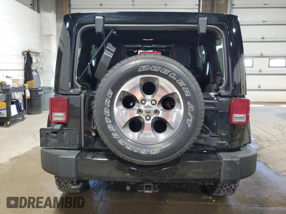 2017 Jeep Wrangler Unlimited Sahara с VIN 1C4HJWEG7HL575506, выставлен на аукционе Copart как лот 64185925 с пробегом 103 292 миль миль и Списание • Salvage title. История ставок и продаж доступна на DreamBid. Изображение 6.