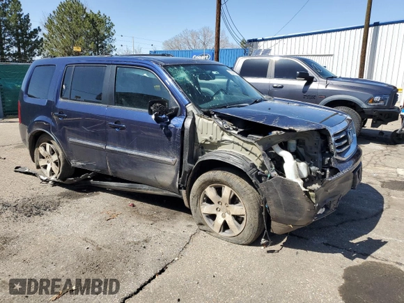 2014 Honda Pilot Touring with VIN 5FNYF4H94EB019249, listed as a Copart auction lot 52387815 with 122,955 mi miles and Clean Title. Bid and sale history available at carsss.com. Image 4.