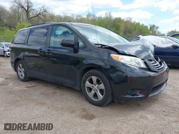 2012 Toyota Sienna LE AAS with VIN 5TDKK3DC1CS270204, listed as a IAAI auction lot 42204971 with 176,849 mi miles and . Bid and sale history available at DreamBid. Image 1.