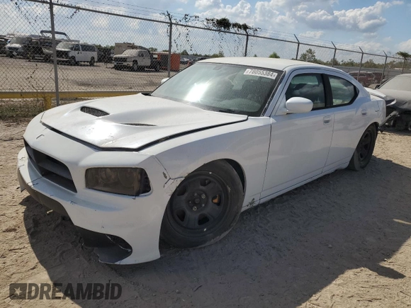 2009 Dodge Charger Police with VIN 2B3KA43T39H571866, listed as a Copart auction lot 78055384 with 190,376 mi miles and Clean Title. Bid and sale history available at DreamBid. Image 1.