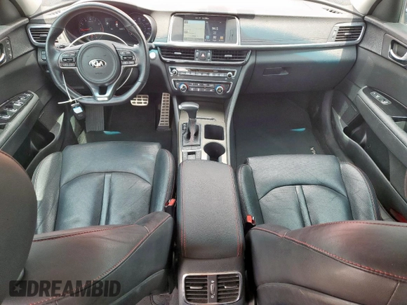 2016 Kia Optima SX Turbo with VIN 5XXGW4L24GG114013, listed as a Copart auction lot 60498985 with 106,457 mi miles and Clean title. Bid and sale history available at DreamBid. Image 8.