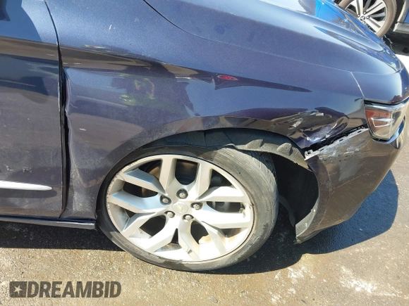 2018 Chevrolet Impala Premier with VIN 2G1125S35J9150415, listed as a IAAI auction lot 41873102 with 106,280 mi miles and . Bid and sale history available at DreamBid. Image 19.