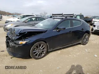 2021 Mazda 3 Select with VIN JM1BPBKL1M1342547, listed as a Copart auction lot 46955225 with 39,172 mi miles and Salvage title. Bid and sale history available at DreamBid. Image 1.