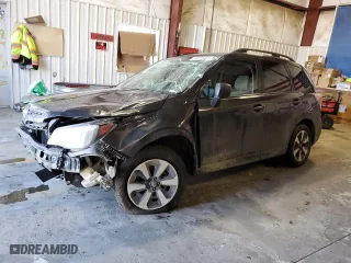2017 Subaru Forester with VIN JF2SJABC7HH471029, listed as a Copart auction lot 46101405 with 107,246 mi miles and Salvage Title. Bid and sale history available at carsss.com. Image 1.