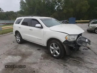 2011 Dodge Durango Citadel with VIN 1D4RD5GG4BC711295, listed as a Copart auction lot 71058884 with 208,639 mi miles and Salvage title. Bid and sale history available at DreamBid. Image 4.
