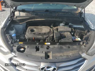 2017 Hyundai Santa Fe 2.4L z VIN 5XYZTDLB5HG403447, wystawiony jako Copart lot #59773385 z przebiegiem 87 754 mil mil oraz Czysty tytuł • Clean title. Historia ofert i sprzedaży dostępna na DreamBid. Obrazek 12.