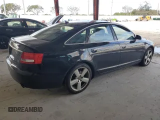 2008 Audi A6 with VIN WAUDH74F08N180187, listed as a Copart auction lot 86252154 with 205,370 mi miles and Clean Title. Bid and sale history available at carsss.com. Image 3.