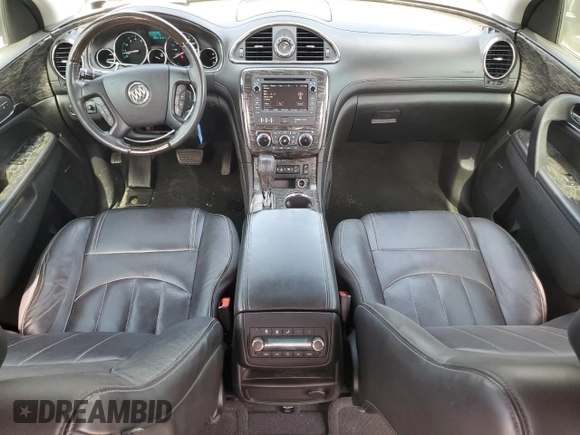 2014 Buick Enclave Leather with VIN 5GAKRBKDXEJ122846, listed as a Copart auction lot 52170985 with 177,611 mi miles and Salvage Title. Bid and sale history available at DreamBid. Image 8.