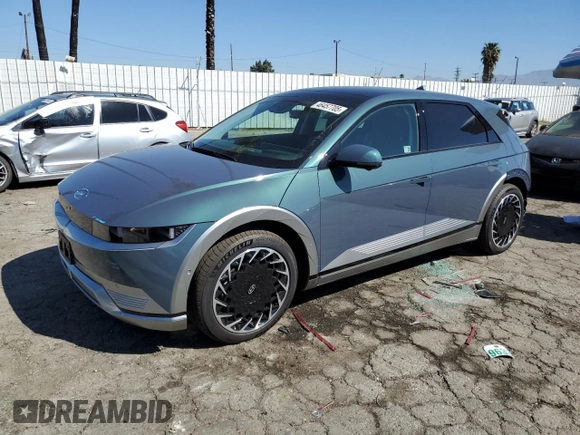 2024 Hyundai Ioniq 5 Limited with VIN KM8KRDDF4RU298770, listed as a Copart auction lot 46457705 with 286 mi miles and Salvage title. Bid and sale history available at DreamBid. Image 1.