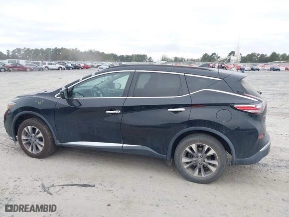 2018 Nissan Murano S with VIN 5N1AZ2MGXJN122264, listed as a IAAI auction lot 40738209 with NaN miles. Bid and sale history available at carsss.com. Image 15.