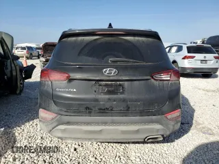 2019 Hyundai Santa Fe SEL with VIN 5NMS33AD8KH053745, listed as a Copart auction lot 49127235 with 0 mi miles and Salvage Title. Bid and sale history available at carsss.com. Image 6.