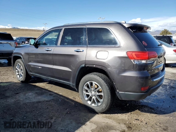 2014 Jeep Grand Cherokee Limited with VIN 1C4RJFBG2EC448280, listed as a Copart auction lot 46473075 with 226,270 mi miles and Salvage Title. Bid and sale history available at carsss.com. Image 2.
