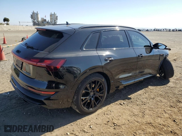 2022 Audi e-tron Chronos with VIN WA1VABGEXNB012047, listed as a Copart auction lot 73431754 with 13,902 mi miles and Salvage Title. Bid and sale history available at DreamBid. Image 3.