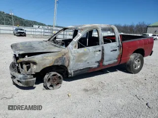 2008 Dodge Ram 2500 SLT with VIN 3D7KS28A48G229077, listed as a Copart auction lot 46784985 with 0 mi miles and Salvage Title. Bid and sale history available at carsss.com. Image 1.
