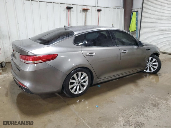 2016 Kia Optima EX with VIN 5XXGU4L35GG088830, listed as a Copart auction lot 49100945 with 114,234 mi miles and Salvage Title. Bid and sale history available at carsss.com. Image 3.