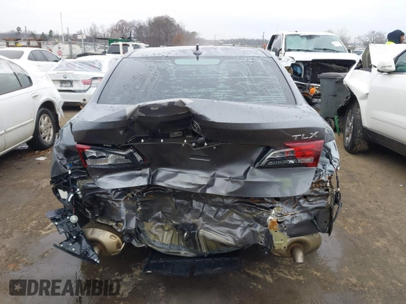 2017 Acura TLX w/Technology Pkg with VIN 19UUB1F56HA005179, listed as a IAAI auction lot 41200140 with 66,771 mi miles. Bid and sale history available at carsss.com. Image 17.