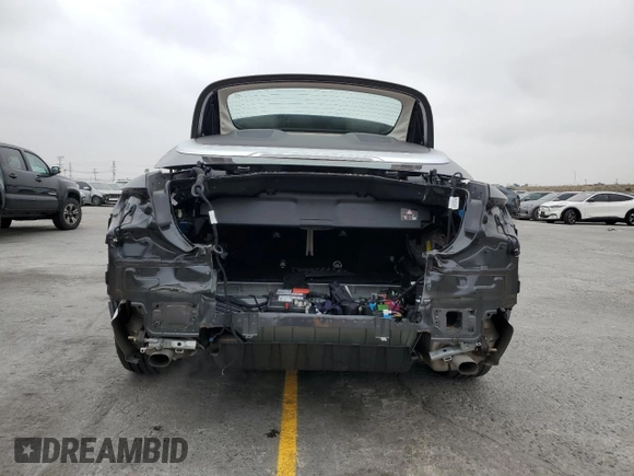 2023 Mercedes-Benz E 450 with VIN W1K1K5JB2PF201763, listed as a Copart auction lot 55448705 with 6,712 mi miles and Salvage title. Bid and sale history available at DreamBid. Image 6.