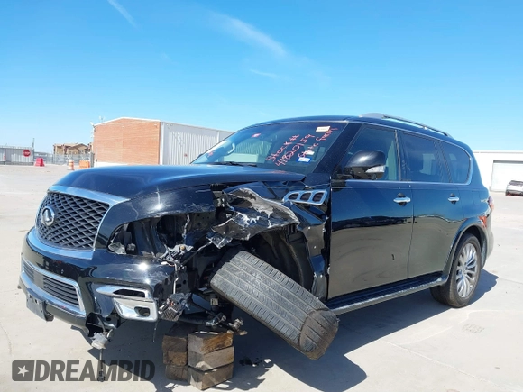 2016 Infiniti QX80 с VIN JN8AZ2NF5G9613566, выставлен на аукционе IAAI как лот 41820159 с пробегом 91 604 миль миль и . История ставок и продаж доступна на DreamBid. Изображение 6.