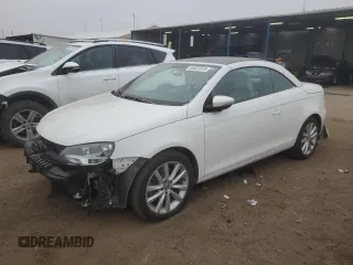 2014 Volkswagen Eos Komfort with VIN WVWBW8AH9EV005699, listed as a Copart auction lot 44822375 with 93,439 mi miles and Salvage Title. Bid and sale history available at DreamBid. Image 1.