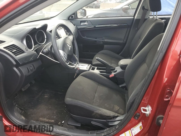 2017 Mitsubishi Lancer ES with VIN JA32U2FU8HU003959, listed as a Copart auction lot 54561025 with 82,397 mi miles and Salvage Title. Bid and sale history available at DreamBid. Image 7.