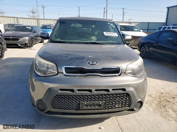 2015 Kia Soul + with VIN KNDJP3A57F7211031, listed as a Copart auction lot 49046275 with NaN miles and Clean Title. Bid and sale history available at carsss.com. Image 5.
