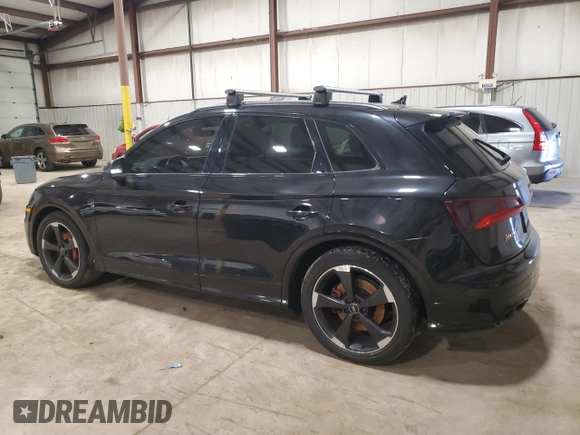 2019 Audi SQ5 Premium Plus with VIN WA1B4AFY8K2106052, listed as a Copart auction lot 53427394 with Not Provided miles and Salvage Title. Bid and sale history available at DreamBid. Image 2.